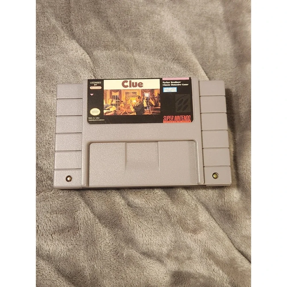 Clue (Super Nintendo Entertainment System, 1992)